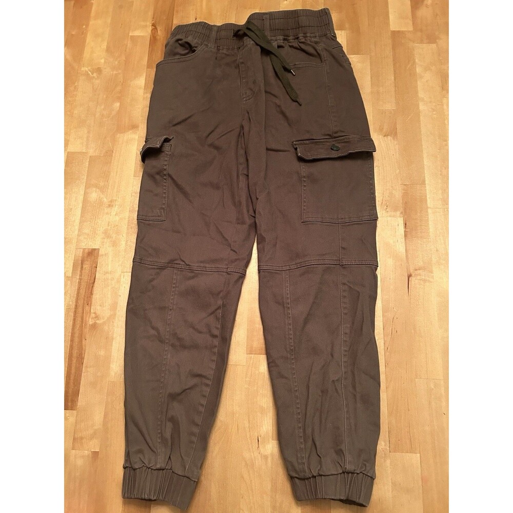 Monkey Ride Jeans Olive Green Womens Cargo Pants Size Juniors 7/28